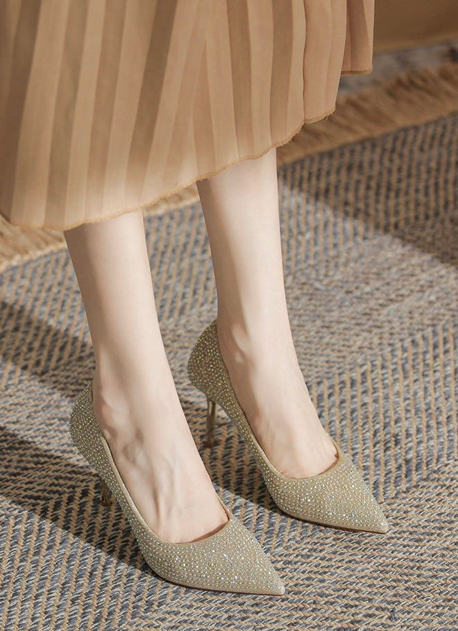Versatile Crystal High Heels